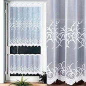 Firany - Firana Wzór Bakaro Zazdrostka 100X40Cm (Z Obszyciem) - miniaturka - grafika 1