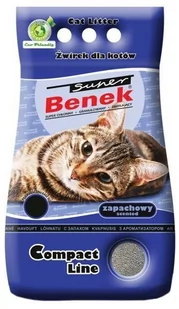 Certech Żwirek Super Benek Compact Bryza Morska 10L - Żwirek dla kotów - miniaturka - grafika 1