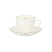Filiżanki - Filiżanka Z Podstawką Auro 0,21 L 210Ml Homla - miniaturka - grafika 1