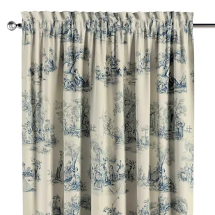 Zasłona na kanale z grzywką 1 szt. - Zasłony Zasłona na kanale z grzywką 1 szt. - Zasłony - miniaturka - grafika 1