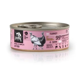 3Coty TURKEY for Senior Cats 80g - Mokra karma dla kotów - miniaturka - grafika 1