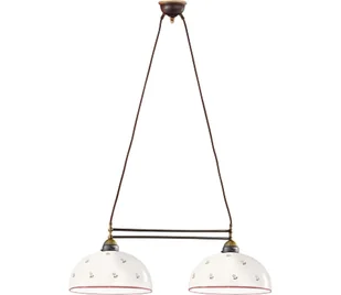 Kolarz 731.82.68 - Żyrandol na lince NONNA 2xE27/75W/230V czerwony - Lampy sufitowe - miniaturka - grafika 1