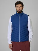 Kurtki męskie - 4F Bezrękawnik z wypełnieniem syntetycznym męski - granatowy XXL - miniaturka - grafika 1