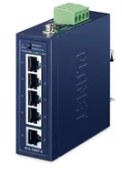 Switche - PLANET IGS-500T-E łącza sieciowe Nie zarządzany Gigabit Ethernet (10/100/1000) Niebieski IGS-500T-E - miniaturka - grafika 1
