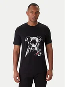 Koszulki męskie - HUGO T-Shirt Dubrox 50553779 Czarny Regular Fit - miniaturka - grafika 1