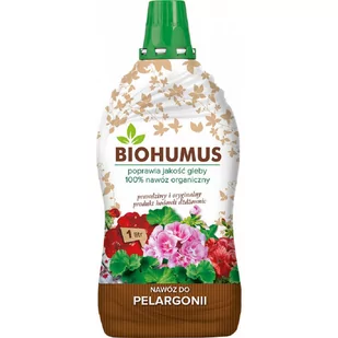 Agrecol Biohumus nawóz do pelargonii 1 L Natura - Nawozy ogrodnicze - miniaturka - grafika 1