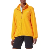 Kurtki damskie - Kurtka damska Vaude Cyclist Air rowerowa z kapturem pomarańczowa-L - miniaturka - grafika 1