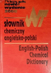 Słownik chemiczny angielsko - polski - Chemia - miniaturka - grafika 1