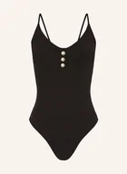 Stroje kąpielowe - Tommy Hilfiger Strój Kąpielowy schwarz - TOMMY HILFIGER - miniaturka - grafika 1