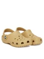 Buty dla chłopców - Crocs Klapki Classic Clog K 206991 Brązowy - miniaturka - grafika 1