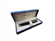 KOMPLET WATERMAN PIÓRO WIECZNE I DŁUGOPIS HEMISPHERE GT CZARNY