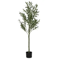 Sztuczne kwiaty - vidaXL Sztuczne drzewo oliwne 450 liści 120 cm zielone - miniaturka - grafika 1