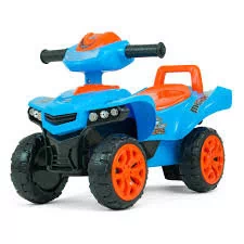 Milly Mally JEŹDZIK QUAD MONSTER BLUE 24446 - Jeździki dla dzieci - miniaturka - grafika 3