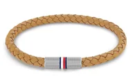 Bransolety męskie - Bransoletka Męska Tommy Hilfiger W Kolorze Brązowym - Elegancka Biżuteria Dla Mężczyzn - miniaturka - grafika 1