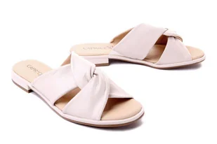 CAPRICE 9-27100-20 144 offwhite soft, klapki damskie - Caprice - Klapki i japonki damskie - miniaturka - grafika 1