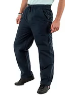 Spodenki męskie - Superdry Vintage Woven Jogger Męskie spodnie survivalowe, Niebieski, 34W / 32L - miniaturka - grafika 1