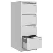 Meble i wyposażenie gabinetów medycznych - Szafka do chowania teczek z dokumentami format Din A4 SZK 306 LX - miniaturka - grafika 1