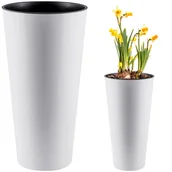 Donice - Donica Wysoka Z Wkładem Doniczka Ogrodowa 28,6 Cm - miniaturka - grafika 1