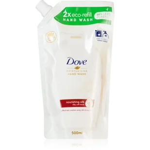 Dove Unilever Kremowy płyn myjący Supreme Fine Silk opakowanie uzupełniające 500ml - Mydła - miniaturka - grafika 1