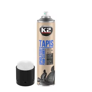 K2 Tapis pianka do czyszczenia i prania tapicerki - spray 600ml+szczotka - Kosmetyki samochodowe - miniaturka - grafika 1