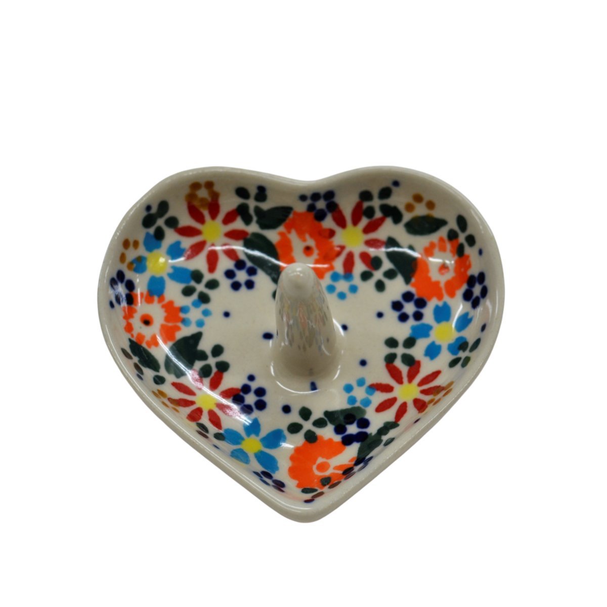 Ceramiczny stojak na biżuterię Ceramika Bolesławiec