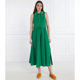 Tommy Hilfiger Sukienka SMD TIP LYCLL MIDI POLO DRS NS - Sukienki - miniaturka - grafika 1