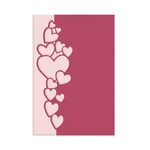 Wykrojnik dpCraft - border serca 11,2 cm x 3,9 cm - Scrapbooking - miniaturka - grafika 1