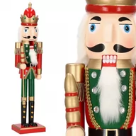 Ozdoby bożonarodzeniowe - Dziadek do orzechów 61 cm czerwono-zielony, figurka, ozdoba świąteczna - miniaturka - grafika 1