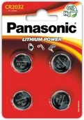 Baterie i akcesoria - Panasonic Bateria Lithium Power CR2032 4 szt. - miniaturka - grafika 1