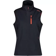 Kamizelki damskie - CMP Lekka Kamizelka Softshell Kobiety Sportowa Kamizelka Kobiety, Antracyt, 48 - miniaturka - grafika 1