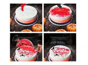 Halloween - Szablony do ciasta Happy Halloween - 1 szt. - miniaturka - grafika 1