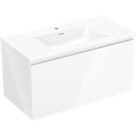 Szafki łazienkowe - Mexen Orio szafka łazienkowa 90 cm z umywalką Otis, 1 szuflada, biała połysk - 91A10-09047-1-BF00-W18M00 - miniaturka - grafika 1