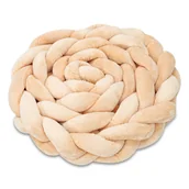 Kołdry i poduszki dla dzieci - Pleciona poduszka dla dzieci 150 cm - Puszysta poduszka do przytulania lub poduszka dekoracyjna do pokoju dziecięcego beżowy - miniaturka - grafika 1