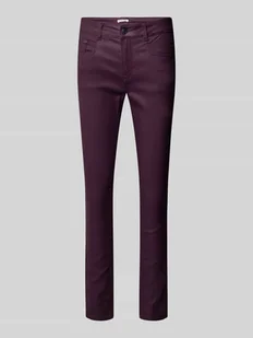 Jeansy o kroju skinny fit z wiskozą model ‘ALEXA’ - Spodnie damskie - miniaturka - grafika 1
