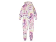 Kombinezony dla dzieci - pepperts!® Pluszowy kombinezon dziecięcy z kapturem (Biały, 158/164) - miniaturka - grafika 1