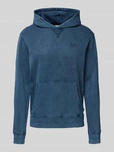 Bluza z kapturem i wyhaftowanym logo model ‘Silverton’ - Koszulki męskie - miniaturka - grafika 1