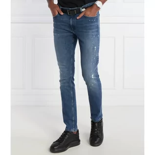 Spodnie męskie - Karl Lagerfeld Jeansy 5-POCKET | Slim Fit - grafika 1