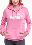Bluzy damskie - PUMA bluza damska z kapturem sportowa ESS Logo Hoodie roz.M - miniaturka - grafika 1