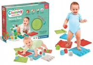 Maty edukacyjne - MIĘKKIE KLOCKI SENSORYCZNE ZESTAW 16 ELEMENTÓW MATA EDUKACYJNA CLEMENTONI - miniaturka - grafika 1