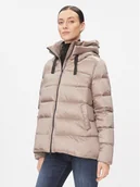 Kurtki damskie - Bomboogie Kurtka puchowa GW 6012 T DLC3 Beżowy Regular Fit - miniaturka - grafika 1