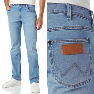 Wrangler GREENSBORO REGULAR The Bronco PROSTE BLUE DżINS W33 L32 - Spodnie męskie - miniaturka - grafika 1