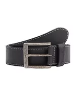 Paski - Wrangler Stitched Belt Pasek Mężczyźni, Czarny, 100 - miniaturka - grafika 1