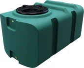 Zbiorniki na deszczówkę - UHP Zbiornik plastikowy 300 l SK zielony wym. 101 x 63 x 57 cm gwint dolny 3/4 cala - miniaturka - grafika 1