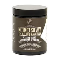 Peelingi do ciała - Bydgoska Wytwórnia Mydła Kokosowy Peeling kawowy 180 g - miniaturka - grafika 1