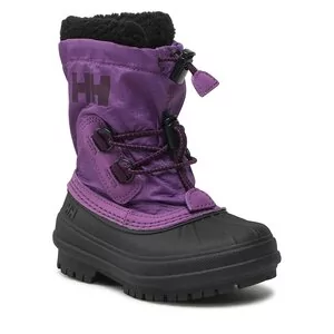 Buty dla dziewczynek - Śniegowce Helly Hansen - Jk Veranger Insulated 11646_678 Crushed Grape/Black - grafika 1