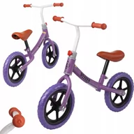 Rowerki biegowe - Pastelowy Rowerek Biegowy Pchacz dla Dzieci Fioletowy - Rowerek na Lato - miniaturka - grafika 1