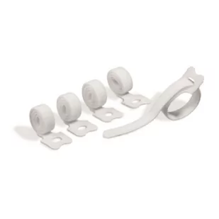 Opaska rzep do spinania kabli Durable CAVOLINE Grip Tie 200mm x 10mm biała 5szt. /503602/ DU1616-10 - Inne akcesoria elektryczne - miniaturka - grafika 1