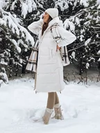 Kamizelki damskie - Kamizelka damska pikowana NOELIA biała Dstreet TY3133-L - miniaturka - grafika 1