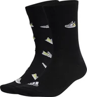 Skarpety termoaktywne - Adidas Skarpety adidas Run X Ultraboost Shoe Love Graphic 2PP IC1286 - miniaturka - grafika 1