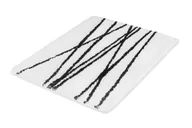 Dywaniki łazienkowe - Kleine Wolke dywanik łazienkowy Tira 55x65 cm biały - miniaturka - grafika 1